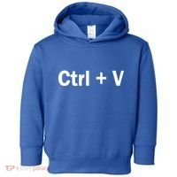 Ctrl + V Toddler Hoodie thumb 0