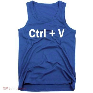Ctrl + V Tank Top