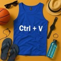 Ctrl + V Tank Top thumb 4