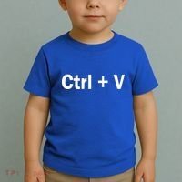 Ctrl + V Toddler T-Shirt thumb 2