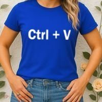 Ctrl + V Women's T-Shirt thumb 2