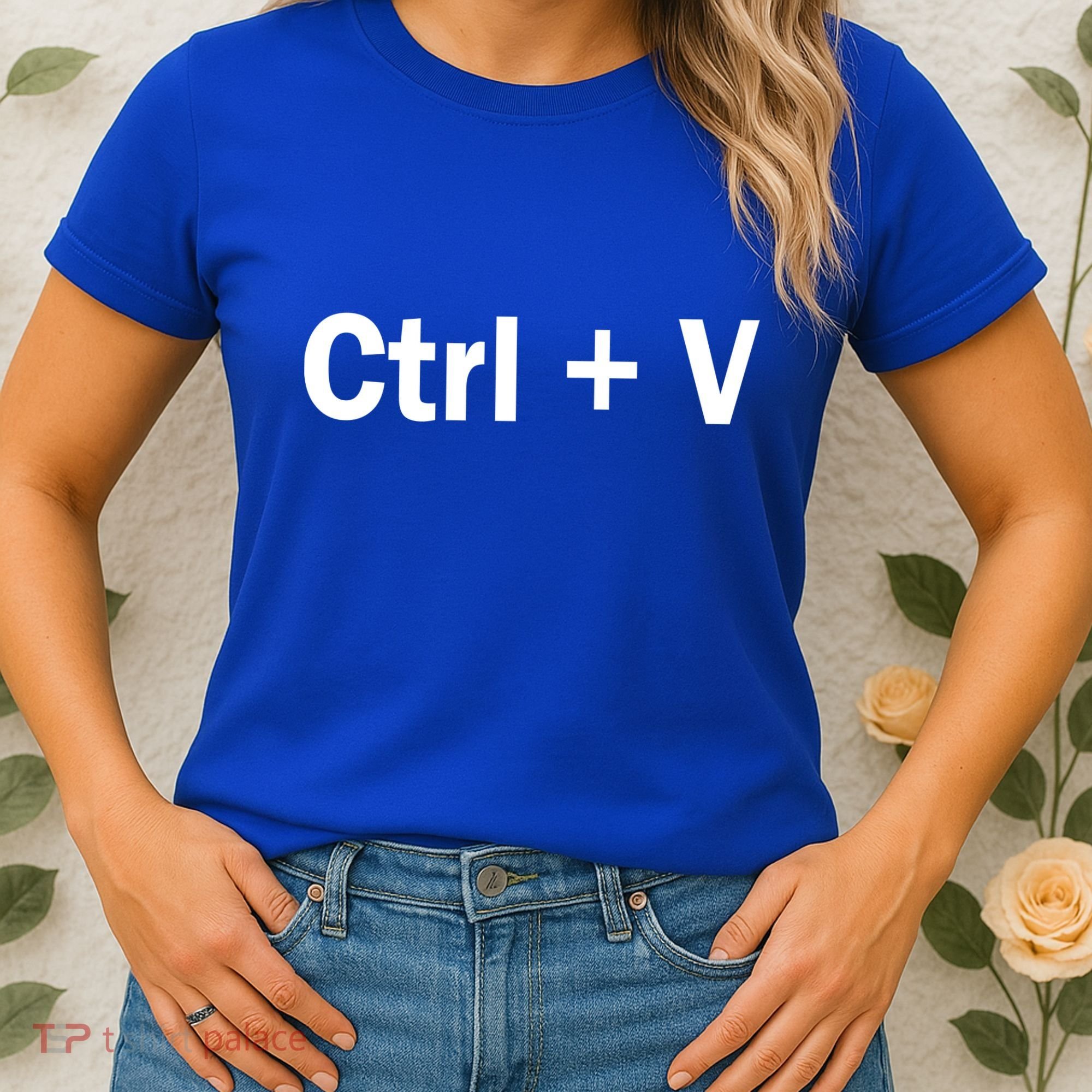 Ctrl + V Women's T-Shirt