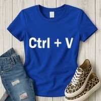 Ctrl + V Women's T-Shirt thumb 3