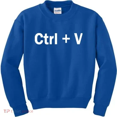 Ctrl + V Kids Sweatshirt