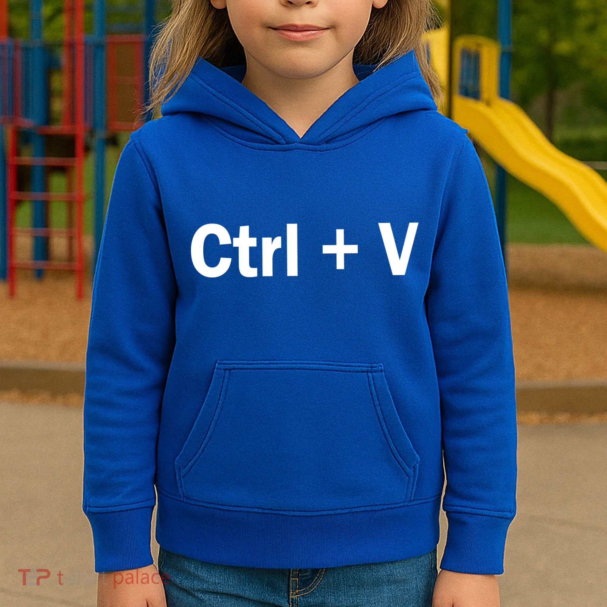 Ctrl + V Kids Hoodie