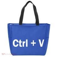 Ctrl + V Tote Bag thumb 0