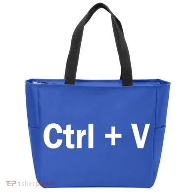 Ctrl + V Tote Bag