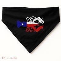 Crawfish Texas Seafood Shellfish Lone Star Southern Food USA-Made Doggie Bandana thumb 0