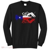 Crawfish Texas Seafood Shellfish Lone Star Southern Food Sweatshirt thumb 0