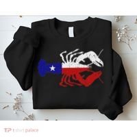 Crawfish Texas Seafood Shellfish Lone Star Southern Food Sweatshirt thumb 2