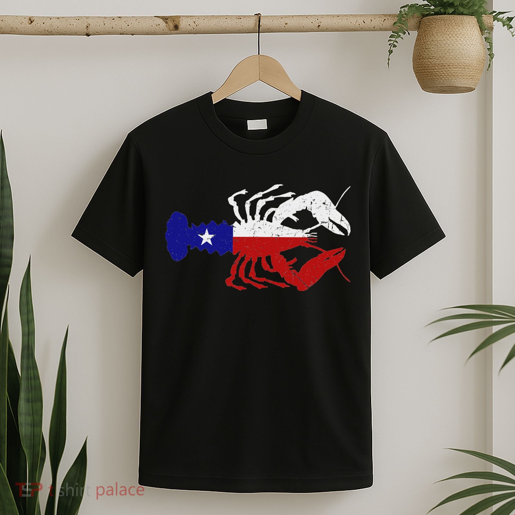 Crawfish Texas Seafood Shellfish Lone Star Southern Food T-Shirt