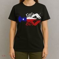 Crawfish Texas Seafood Shellfish Lone Star Southern Food T-Shirt thumb 4