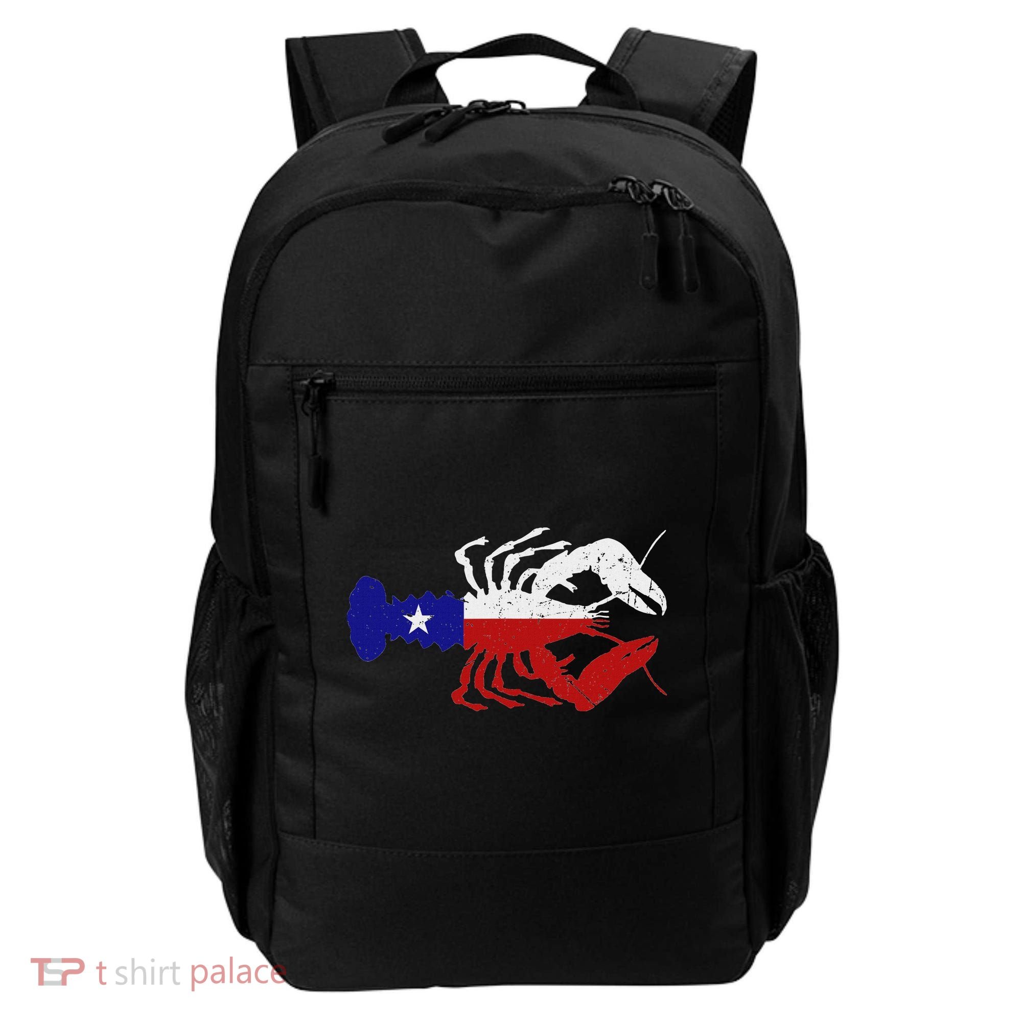 Crawfish Texas Seafood Shellfish Lone Star Southern Food Backpack