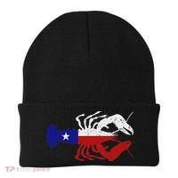 Crawfish Texas Seafood Shellfish Lone Star Southern Food Beanie thumb 0