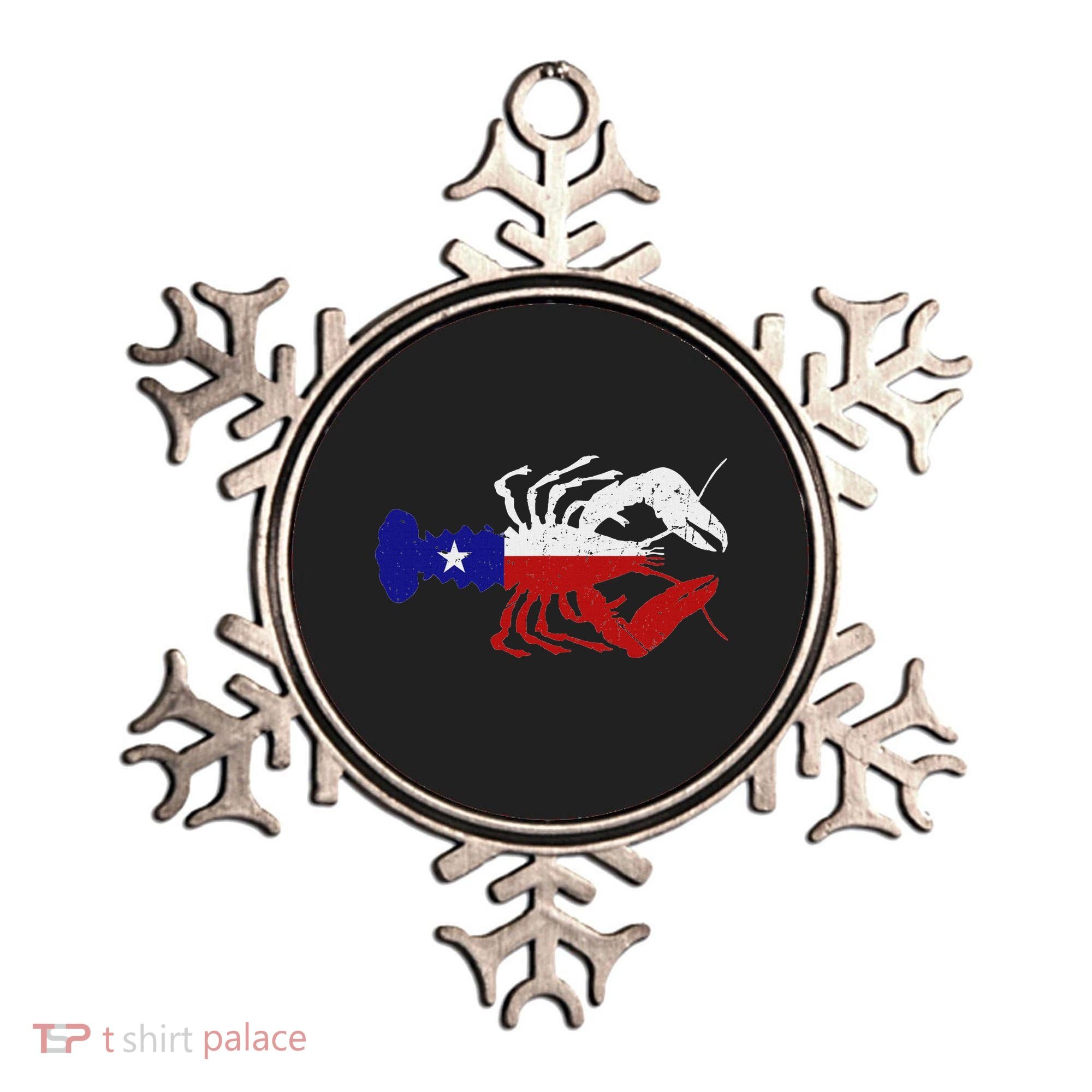 Crawfish Texas Seafood Shellfish Lone Star Southern Food Ornament