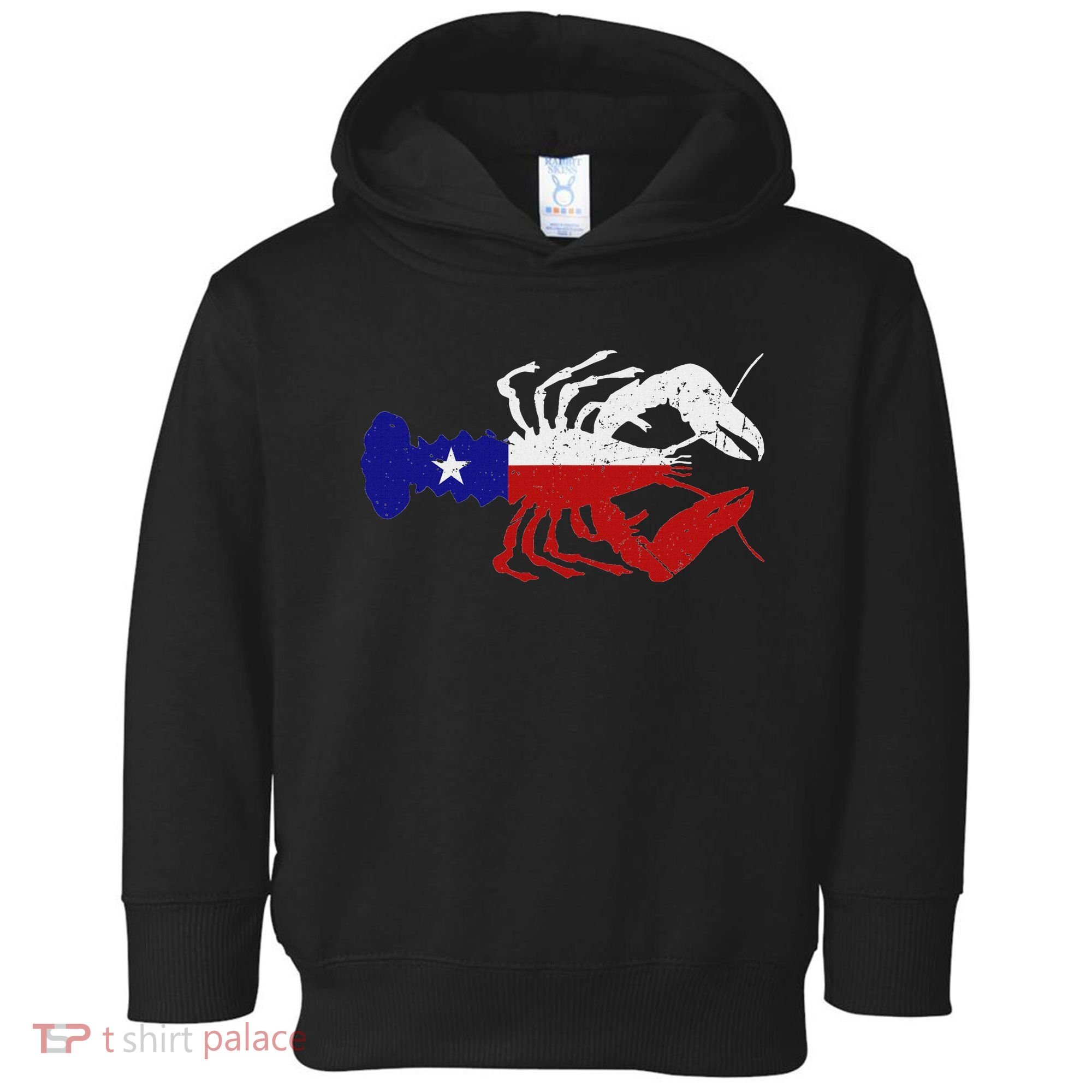 Crawfish Texas Seafood Shellfish Lone Star Southern Food Toddler Hoodie