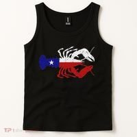 Crawfish Texas Seafood Shellfish Lone Star Southern Food Tank Top thumb 2