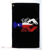 Crawfish Texas Seafood Shellfish Lone Star Southern Food Golf Towel thumb 0
