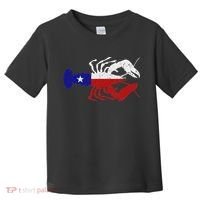 Crawfish Texas Seafood Shellfish Lone Star Southern Food Toddler T-Shirt thumb 0