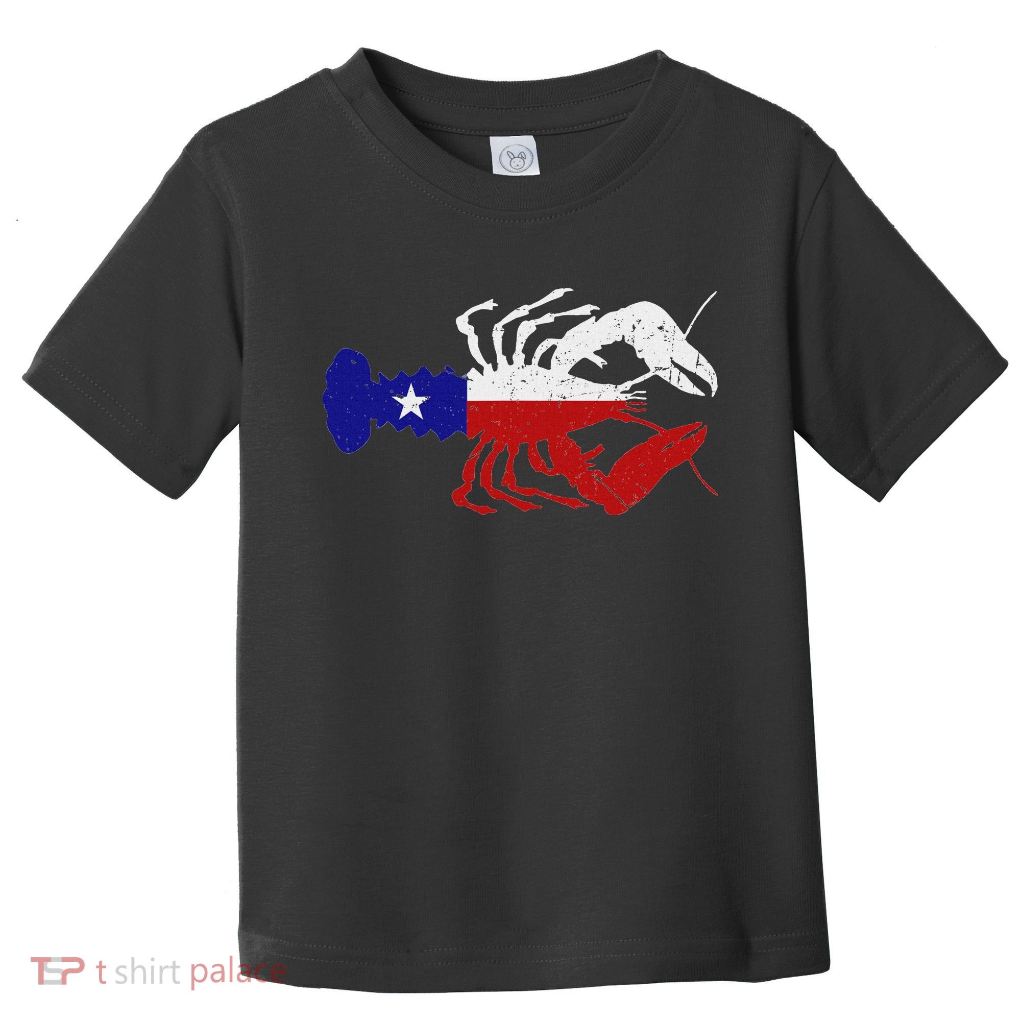 Crawfish Texas Seafood Shellfish Lone Star Southern Food Toddler T-Shirt
