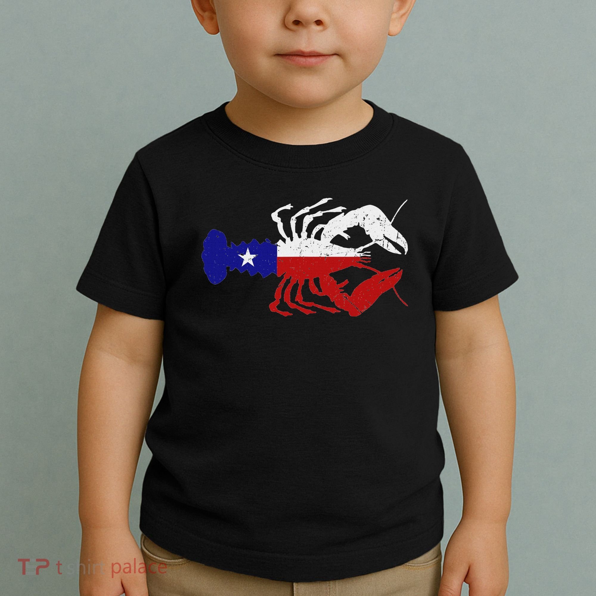 Crawfish Texas Seafood Shellfish Lone Star Southern Food Toddler T-Shirt