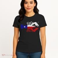 Crawfish Texas Seafood Shellfish Lone Star Southern Food Women's T-Shirt thumb 4
