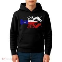 Crawfish Texas Seafood Shellfish Lone Star Southern Food Kids Hoodie thumb 4