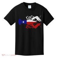 Crawfish Texas Seafood Shellfish Lone Star Southern Food Kids T-Shirt thumb 0