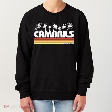 Cambrils Tarragona Spain Retro Tourism Great Gift Women's Sweatshirt