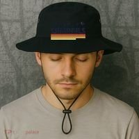 Cambrils Tarragona Spain Retro Tourism Great Gift Bucket Hat thumb 2