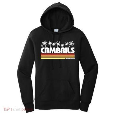 Cambrils Tarragona Spain Retro Tourism Great Gift Women's Hoodie