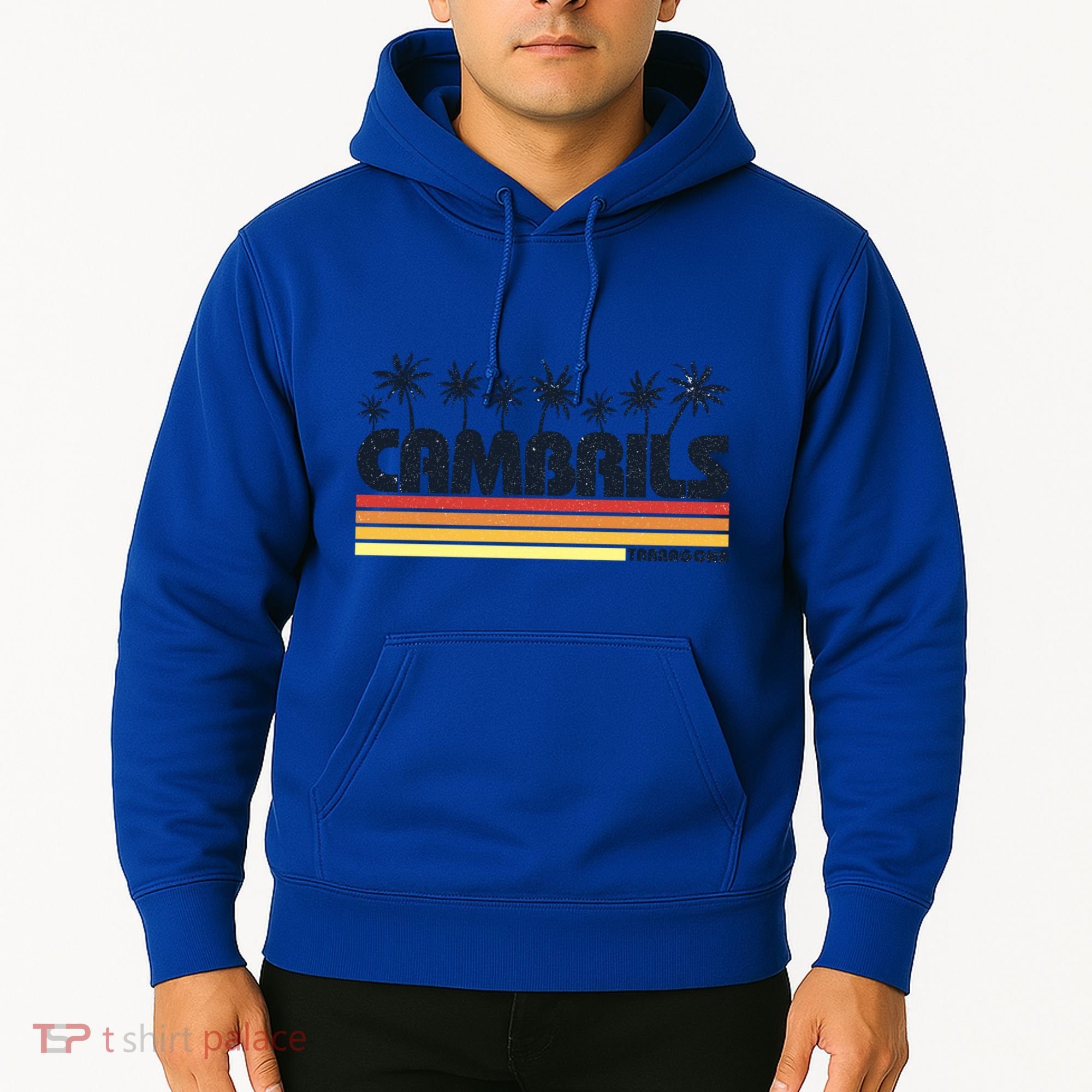 Cambrils Tarragona Spain Retro Tourism Great Gift Hoodie