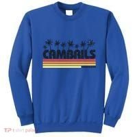 Cambrils Tarragona Spain Retro Tourism Great Gift Sweatshirt thumb 0