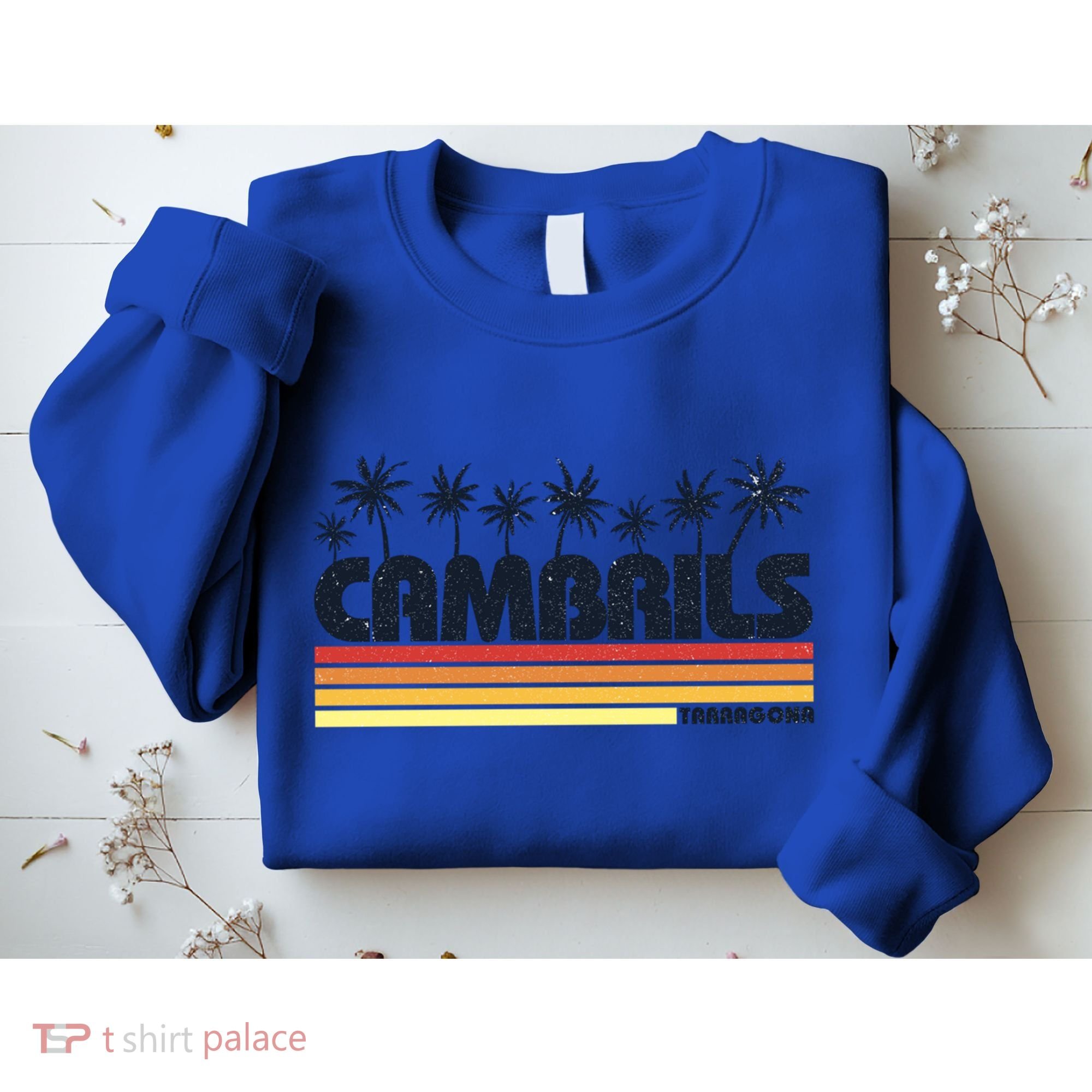 Cambrils Tarragona Spain Retro Tourism Great Gift Sweatshirt