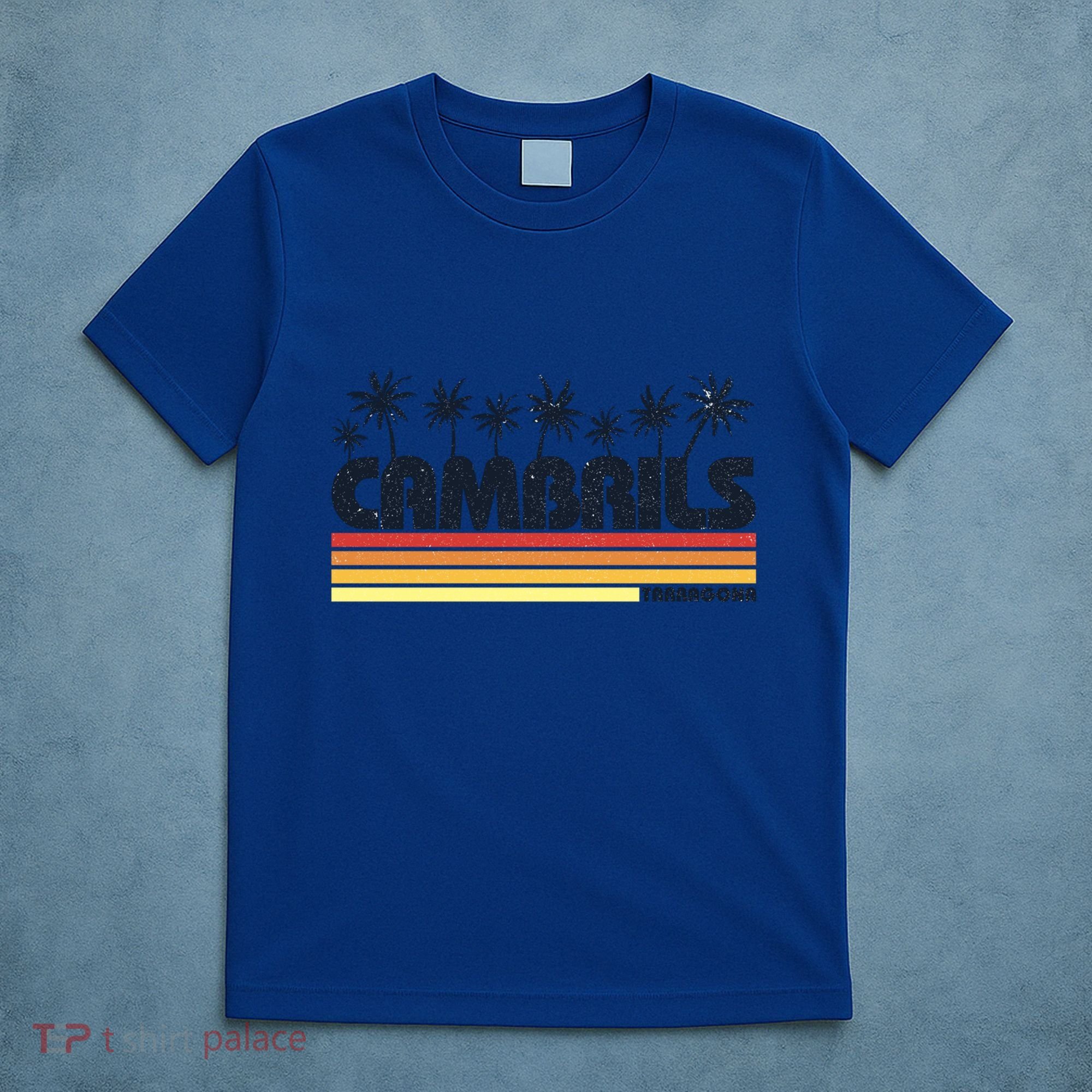 Cambrils Tarragona Spain Retro Tourism Great Gift T-Shirt