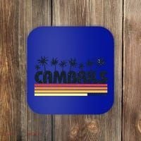 Cambrils Tarragona Spain Retro Tourism Great Gift Coaster thumb 0