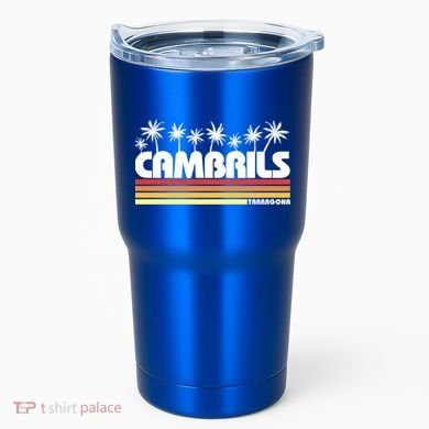 Cambrils Tarragona Spain Retro Tourism Great Gift Tumbler