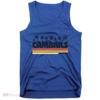 Cambrils Tarragona Spain Retro Tourism Great Gift Tank Top thumb 0