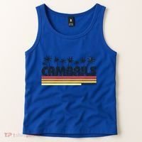 Cambrils Tarragona Spain Retro Tourism Great Gift Tank Top thumb 2