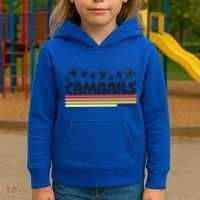 Cambrils Tarragona Spain Retro Tourism Great Gift Kids Hoodie thumb 3
