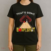Cool ThatS Some Bowlshit Funny Bowling T-Shirt thumb 4