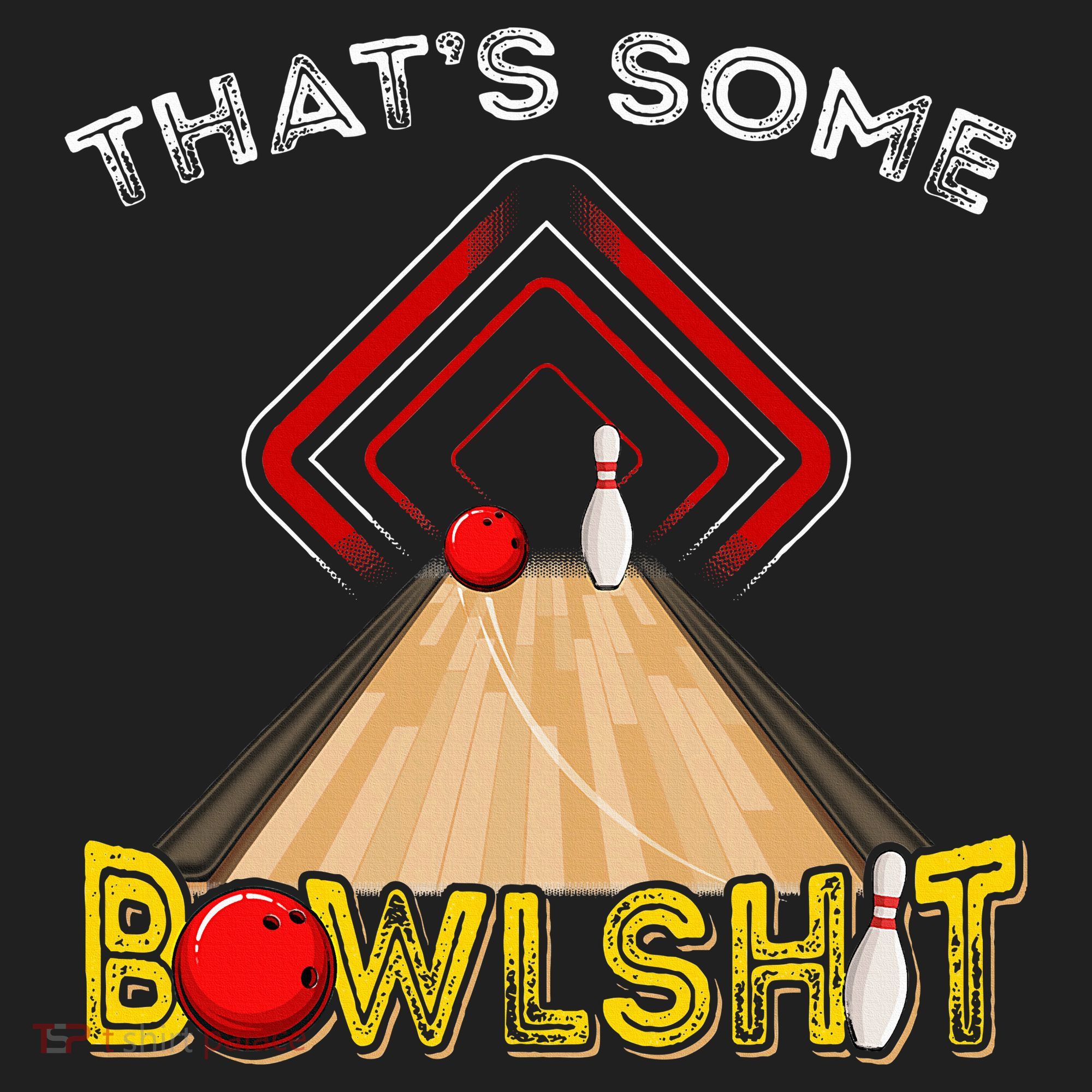 Cool ThatS Some Bowlshit Funny Bowling Hat