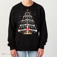 Christmas Tree Skeleton Xmas Radiology Xray Technologist Women's Sweatshirt thumb 0