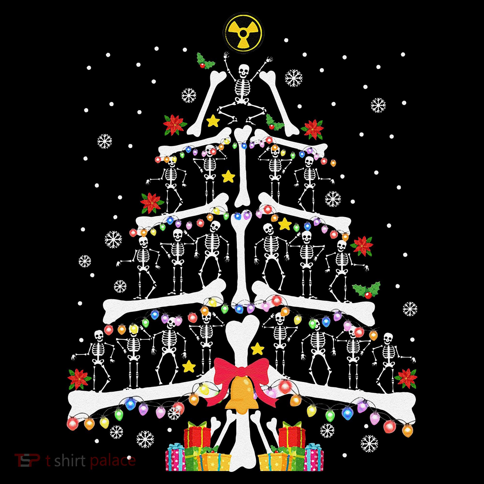Christmas Tree Skeleton Xmas Radiology Xray Technologist Coffee Mug