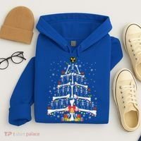 Christmas Tree Skeleton Xmas Radiology Xray Technologist Hoodie thumb 4