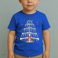Christmas Tree Skeleton Xmas Radiology Xray Technologist Toddler T-Shirt thumb 2