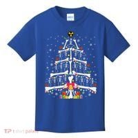Christmas Tree Skeleton Xmas Radiology Xray Technologist Kids T-Shirt thumb 0