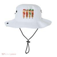 Coquette Teacher Students Christmas Pencils Festive Bucket Hat thumb 0