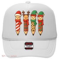 Coquette Teacher Students Christmas Pencils Festive Hat thumb 0