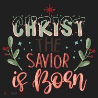 Christ The Savior Is Born Christian Retro Christmas Religious Graphic Plus Size Hat thumb 2